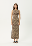 AFENDS ASTORIA -  MAXI DRESS - COFFEE