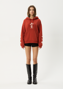 MAISIE HOODIE - RED RUM