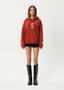 AFENDS MAISIE HOODIE - RED RUM