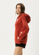 MAISIE HOODIE - RED RUM