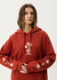 AFENDS MAISIE HOODIE - RED RUM