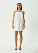 AFENDS KINDRED MINI DRESS - WHITE