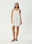 AFENDS KINDRED MINI DRESS - WHITE