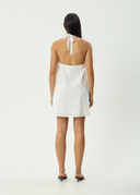 AFENDS KINDRED MINI DRESS - WHITE