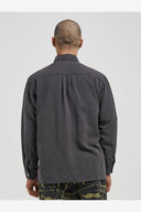 WORSHIP CHERUB LONG SLEEVE SHIRT - WORN BLACK