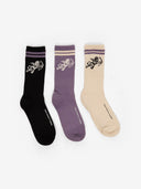 CHERUB 3 PACK SOCKS - MULTI