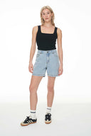 HUFFER VINTAGE DENIM SHORT - LIGHT BLUE