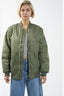 THRILLS UNION OVERSIZED BOMBER - MILD ARMY