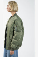 THRILLS UNION OVERSIZED BOMBER - MILD ARMY