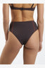 THRILLS NEXUS HIGH WAIST BIKINI BOTTOM - CHOCOLATE PLUM