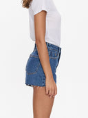 THRILLS SADIE HIGH RISE MICRO SHORT - DEEP VINTAGE BLUE
