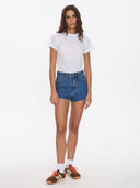 THRILLS SADIE HIGH RISE MICRO SHORT - DEEP VINTAGE BLUE