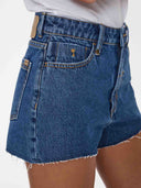 THRILLS SADIE HIGH RISE MICRO SHORT - DEEP VINTAGE BLUE