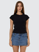 THRILLS PRIORITY CLUB TEE - BLACK