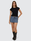 THRILLS PRIORITY CLUB TEE - BLACK