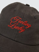 THRILLS FEELING LUCKY 6 PANEL CAP - MERCH BLACK