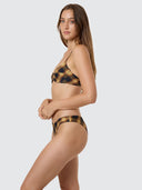 THRILLS LOST SIGNAL CLASSIC BIKINI BOTTOM - BRONZE