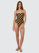 LOST SIGNAL STRAPLESS ONE PIECE - BRONZE