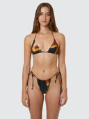 THRILLS METAMORPHIC DAZE STRING BIKINI TOP - BLACK