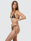 THRILLS METAMORPHIC DAZE STRING BIKINI TOP - BLACK