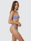 THRILLS ALBA RIB CLASSIC BIKINI BOTTOM - CORNFLOWER BLUE
