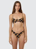 THRILLS LOST SIGNAL UNDERWIRE BIKINI TOP - BRONZE