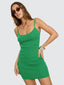 THRILLS VIVID DREAMS KNIT MINI DRESS - APPLE