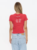 THRILLS METAL AND DUST BOY TEE - FLAME RED