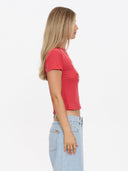 THRILLS METAL AND DUST BOY TEE - FLAME RED