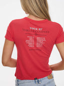 THRILLS METAL AND DUST BOY TEE - FLAME RED