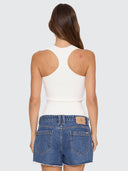 THRILLS ASTRA V NECK TANK - WHITE