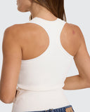 THRILLS ASTRA V NECK TANK - WHITE