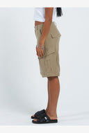 WORSHIP RECREATION ZIP OFF CARGO PANT - SANDY TAUPE