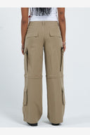 WORSHIP RECREATION ZIP OFF CARGO PANT - SANDY TAUPE