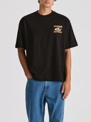 RECORDS BOXCAR TEE - BLACK