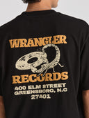 RECORDS BOXCAR TEE - BLACK