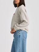 DISCOVER SLOUCH SWEAT - GREY MARLE