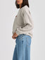 WRANGLER DISCOVER SLOUCH SWEAT - GREY MARLE
