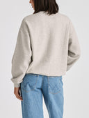 DISCOVER SLOUCH SWEAT - GREY MARLE