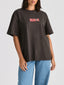 WRANGLER BOOT SCOOTIN SLOUCH TEE - WORN BLACK
