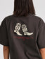 WRANGLER BOOT SCOOTIN SLOUCH TEE - WORN BLACK
