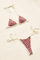 RHYTHM DOTTI TIE SIDE ITSY PANT - CAFE