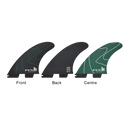 FCS II YAGO DORA PC FINS - PULSE GREEN - MEDIUM