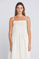 THING THING ZIGGLE DRESS - CREAMY DAISY