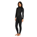 O'NEILL WOMENS FACTOR BACK ZIP FULL 3/2MM - BLK/BLK