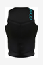 O'NEILL WOMENS REACTOR L50S VEST - BLACK OUT
