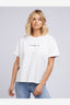 ALL ABOUT EVE WASHED TEE - WHITE