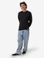 THRILLS ADAPTED WAFFLE LONG SLEEVE - FADED BLACK