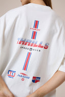 THRILLS ANARCHY IN PARADISE OVERSIZED TEE - DIRTY WHITE