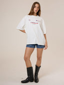 THRILLS ANARCHY IN PARADISE OVERSIZED TEE - DIRTY WHITE